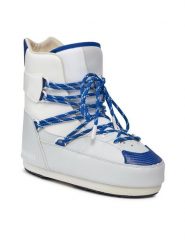 Moon Boot Śniegowce Sneaker Mid 14028200003 Szary. Szare śniegowce damskie Moon Boot, ze skóry, bez zapięcia. Za 1,189.00 zł.