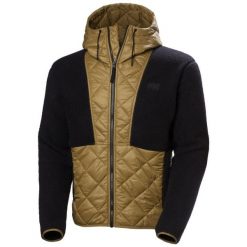 Kurtka z kapturem hybrydowa Helly Hansen Stowe. Brązowe kurtki męskie Helly Hansen, m, bez wzorów, z materiału, z kapturem. Za 766.50 zł.
