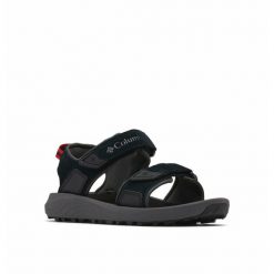 Sandały turystyczne męskie Columbia Trailstorm Hiker 2 Strap. Czarne buty zimowe męskie Columbia, bez wzorów, sportowe, bez zapięcia. Za 290.99 zł.
