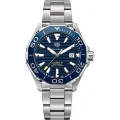 ZEGAREK TAG HEUER AQUARACER WAY201B.BA0927. Niebieskie zegarki męskie TAG HEUER, bez wzorów, z koronki, ceramiczne. Za 10,450.00 zł.