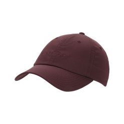 Czapka damska New Balance LAH51010FDP – bordowa. Czerwone czapki damskie New Balance, bez wzorów, z materiału, sportowe. Za 109.99 zł.