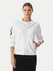 EA7 Emporio Armani Bluza 7W000960 AF12501 U0002 Biały Regular Fit. Białe bluzy damskie EA7 Emporio Armani, xxl, bez wzorów, z syntetyku, bez ramiączek, bez kaptura. Za 629.99 zł.
