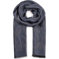 Szal EMPORIO ARMANI - 625203 0P303 Blue. Niebieskie szaliki damskie Emporio Armani, bez wzorów, z materiału. Za 539.00 zł.