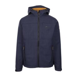 Trespass Piber- Męska kurtka Softshell Tp-75 Granatowa Marl. Niebieskie kurtki sportowe męskie Trespass, m, z aplikacjami, z gumy, bez kaptura, do jazdy konnej. Za 400.99 zł.
