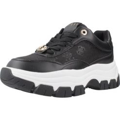 Buty GUESS FLFBRT ELE12 Czarny. Czarne obuwie trekkingowe damskie Guess, z syntetyku, bez zapięcia. Za 637.62 zł.