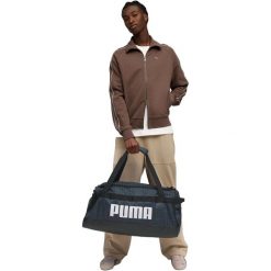 Torba Puma Challenger Aop Medium Sports Bag Pu 58L, Dla obu płci. Niebieskie torby sportowe męskie Puma, bez wzorów, z poliesteru. Za 290.00 zł.