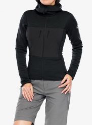 Bluza rozpinana damska Berghaus MTN Guide MW Hoody. Czarne bluzy damskie Berghaus, xl, bez wzorów, z elastanu, bez ramiączek, bez kaptura. Za 521.39 zł.