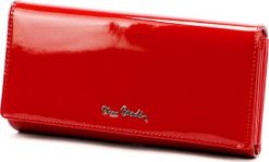 Portfel damski skórzany PIERRE CARDIN 07 SHINY 121 Czerwony. Czerwone portfele damskie Pierre Cardin. Za 186.09 zł.