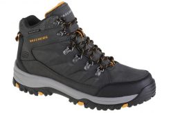 Buty trekkingowe męskie Skechers Relment Daggett. Czarne trekkingi męskie Skechers, z materiału, za kostkę, bez zapięcia. Za 364.00 zł.