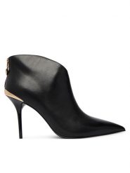 LOVE MOSCHINO Botki JA21069G1PIA0000 Czarny. Czarne botki damskie Love Moschino, bez wzorów, ze skóry, bez obcasa, na szpilce, bez zapięcia. Za 1,339.00 zł.