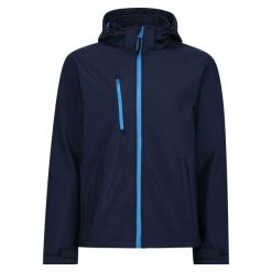Męska Kurtka Venturer 3warstwowa Soft Shell Z Kapturem. Niebieskie kurtki męskie Regatta, m, bez wzorów, sportowe, z kapturem. Za 199.99 zł.
