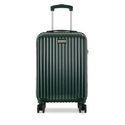 Walizka kabinowa Semi Line. Zielone walizki damskie Semi-line, bez wzorów. Za 239.99 zł.
