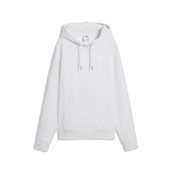 Damska bluza z kapturem Essentials Elevated PUMA. Białe bluzy damskie Puma, xl, bez wzorów, z bawełny, sportowe, bez ramiączek, z kapturem. Za 249.00 zł.