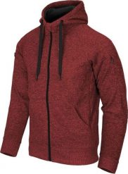 Helikon-Tex Helikon-Tex Bluza z Kapturem Covert Tactical Hoodie (FullZip) Czerwona L. Czerwone bluzy męskie HELIKON-TEX, l, bez wzorów, z kapturem. Za 227.97 zł.