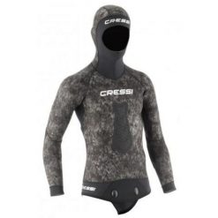 Kurtka pianka neoprenowa Cressi Tracina 5 mm. Czarne kurtki męskie CRESSI, l, bez wzorów, z neoprenu, sportowe, bez kaptura. Za 847.80 zł.