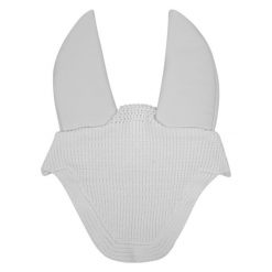 Czapka z muchą dla koni Equestro Silence. Białe czapki damskie EQUESTRO, bez wzorów, sportowe. Za 155.23 zł.