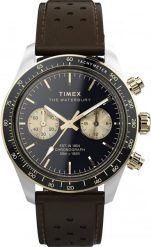 Zegarek męski Timex TW2Y24100 brązowy. Brązowe zegarki męskie Timex, bez wzorów. Za 1,965.26 zł.