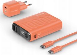 Powerbank Realpower RealPower Powerbank PB-10000 Set orange 10.000mAh. Pomarańczowe powerbanki Realpower. Za 205.46 zł.