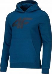 BLUZA MĘSKA 4F Z KAPTUREM CIEPŁA DRESOWA BAWEŁNA KANGUREK SM1464 46S r. L. Bluzy męskie 4F, l, bez wzorów, z bawełny, bez ramiączek, z kapturem. Za 89.99 zł.