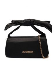 LOVE MOSCHINO Torebka JC4062PP1OLV0000 Czarny. Czarne torebki wizytowe damskie Love Moschino, bez wzorów, z materiału, bez dodatków. Za 729.99 zł.