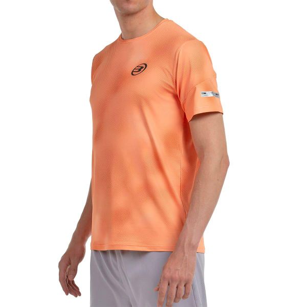 Bullpadel Manaus T-shirt. Brązowe t-shirty damskie bullpadel, bez wzorów, sportowe, bez kołnierzyka, bez ramiączek. W wyprzedaży za 164.95 zł.