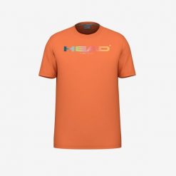 Camiseta Head Rainbow. Brązowe koszulki sportowe męskie Head, m, bez wzorów, bez ramiączek, tenisowe. W wyprzedaży za 153.00 zł.