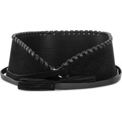 Pasek Damski TWINSET - Fusciacca 191TO5332 Nero 00006. Czarne paski damskie Twinset, bez wzorów, ze skóry. W wyprzedaży za 299.00 zł.