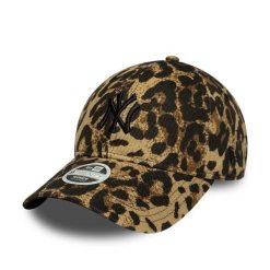 Czapka baseballowa damska New York Yankees New Era 9Twenty Leopard. Brązowe czapki damskie New Era, bez wzorów, casualowe. Za 223.00 zł.