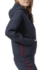 Bluza sportowa damska Helly Hansen W RWB. Niebieskie bluzy damskie Helly Hansen, l, bez wzorów, z materiału, sportowe, bez ramiączek. Za 206.49 zł.