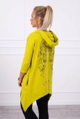 Bluza z nadrukiem skrzydeł kiwi. Bluzy damskie KESI, l, bez wzorów, z bawełny, bez ramiączek, z kapturem. Za 167.28 zł.