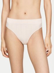 Tommy Hilfiger Figi klasyczne UW0UW05502 Beżowy. Brązowe majtki damskie Tommy Hilfiger, z syntetyku. Za 89.99 zł.