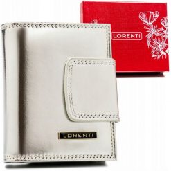 Portfel damski Lorenti 42329-AFO srebrny. Szare portfele damskie LORENTI. Za 99.00 zł.