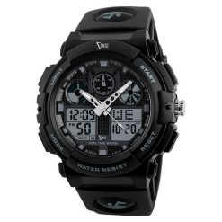 Zegarek Zemge Zegarek męski z kolekcji SPORT Szary ZS1074 uniwersalny. Szare zegarki męskie ZEMGE, bez wzorów. Za 314.10 zł.