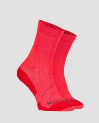 Skarpety X-Socks Bike Expert Merino Crew. Brązowe skarpetki damskie X-Socks, bez wzorów, z materiału. Za 102.00 zł.