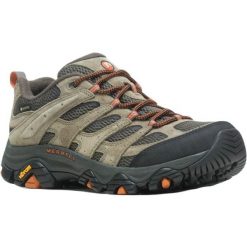 Buty Trekkingowe Męskie Merrell Moab 3 Gore-Tex. Zielone buty zimowe męskie Merrell, bez wzorów, z gore-texu, bez obcasa, bez zapięcia. Za 617.05 zł.