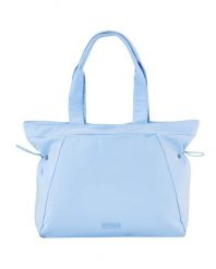 Torba shopper WINGS SOLENNE 14L pojemna BLUE. Niebieskie torby na laptopa damskie Wings, bez wzorów, z materiału, duże. Za 109.90 zł.