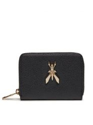 Patrizia Pepe Portfel 8Q0017/L001-K103 Czarny. Czarne portfele damskie Patrizia Pepe, ze skóry. Za 659.99 zł.