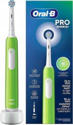 Szczoteczka Oral-B Junior Pro Zielona. Zielone szczoteczki elektryczne Oral-B. Za 144.59 zł.