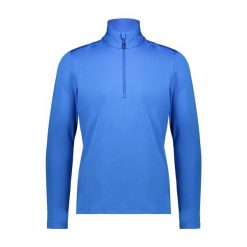 Sweter z półsuwnym kołnierzem CMP. Niebieskie swetry męskie CMP, l, bez wzorów, sportowe, bez kołnierzyka, bez ramiączek. Za 232.00 zł.