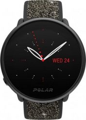 Zegarek sportowy Polar Ignite 2 Czarny (IGNITE 2 BLK CRYSTAL). Czarne zegarki sportowe Polar, bez wzorów, z polaru. Za 1,352.00 zł.