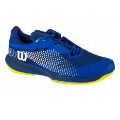 Męskie Buty Tenisowe Kaos Swift 1.5. Niebieskie buty zimowe męskie Wilson, bez wzorów, bez obcasa, bez zapięcia. Za 645.99 zł.