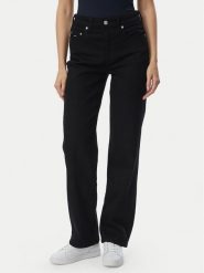 Tommy Jeans Jeansy DW0DW21978 Czarny Slim Fit. Czarne jeansy damskie Tommy Jeans, bez wzorów, z jeansu. Za 409.99 zł.