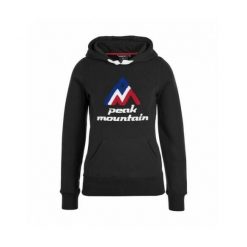 Damska bluza molleteon Peak Mountain Adriver. Czarne bluzy damskie Peak Mountain, na zimę, s, bez wzorów, sportowe, bez ramiączek, bez kaptura. W wyprzedaży za 161.00 zł.