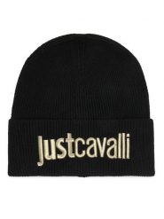 Just Cavalli Czapka 81QAZK01 ZG239 Czarny. Czarne czapki damskie Just Cavalli, na zimę, bez wzorów, z poliesteru. Za 344.99 zł.