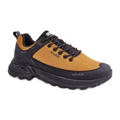 Lekkie Buty Sportowe Trekkingowe Męskie McBraun Camel beżowy. Brązowe trekkingi męskie bez zapięcia. Za 227.12 zł.