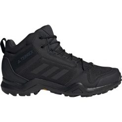 Czarne Buty trekkingowe adidas Terrex AX3 Mid Gtx Vz M BC0466. Czarne trekkingi męskie Adidas, z gore-texu, bez zapięcia. W wyprzedaży za 569.00 zł.