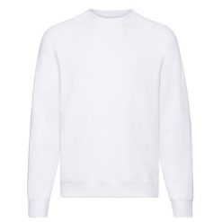 Męska Klasyczna Zwykła Bluza Raglanowa. Szare bluzy męskie fruit of the loom, m, bez wzorów, klasyczne, bez ramiączek, bez kaptura. Za 76.99 zł.