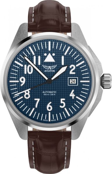 Zegarek Aviator Zegarek męski Aviator V.3.39.0.334.4 brązowy. Brązowe zegarki męskie AVIATOR, bez wzorów. Za 2,831.99 zł.