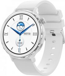 Smartwatch Hagen HB11.111.532 Biały. Białe zegarki damskie Hagen, bez wzorów. Za 237.00 zł.