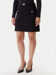 Guess Spódnica trapezowa W5BD61 KCMU2 Czarny Regular Fit. Czarne spódnice damskie Guess, l, z aplikacjami, z syntetyku, trapezowe. Za 349.99 zł.